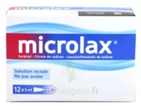 Microlax Sorbitol Citrate Et Laurilsulfoacetate De Sodium S Rect En Récipient Unidose 12récip-unidoses-can/5ml à NANTERRE