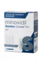 Minoxidil Sandoz Conseil 2 %, Solution Pour Application Cutanée à NANTERRE