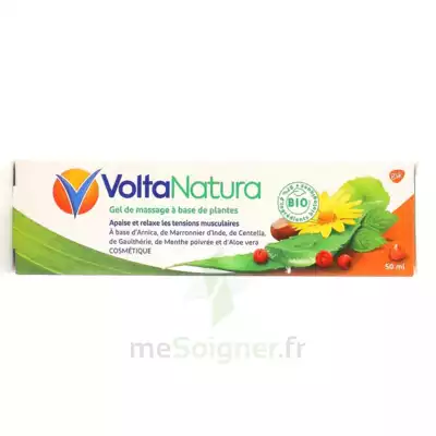 Voltanatura Gel De Massage Plantes Bio T/50ml à NANTERRE