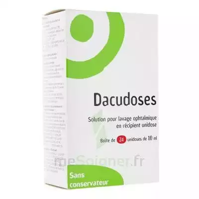 Dacudoses Solution Pour Lavement Ophtalmologique 24unid/10ml à NANTERRE